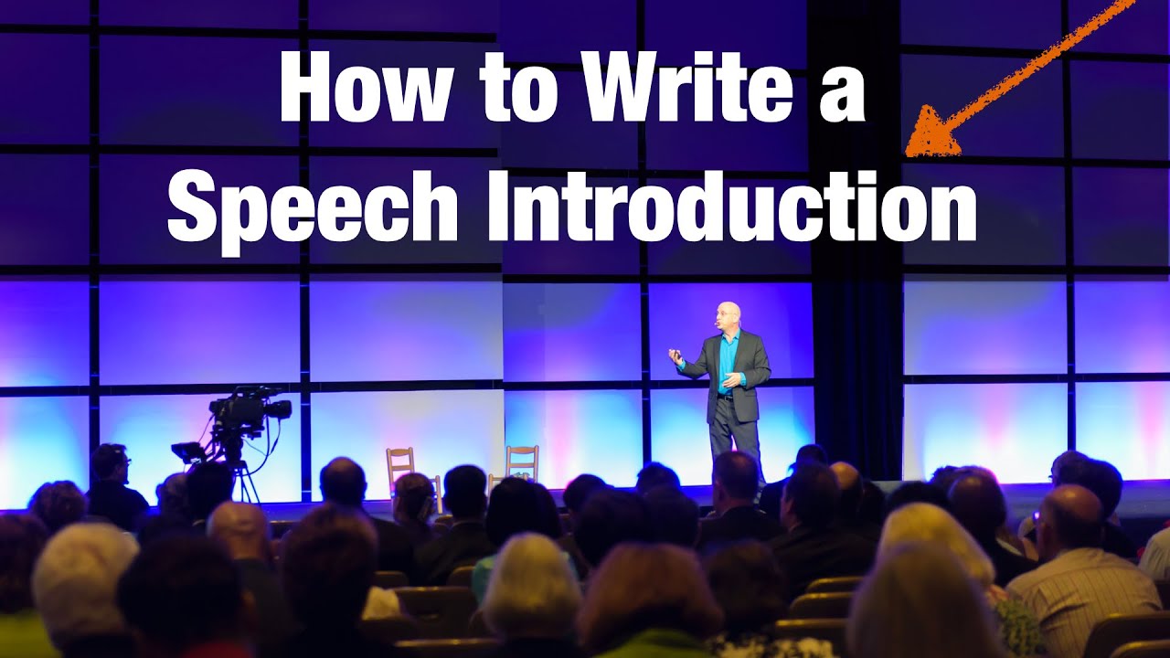 preparing the introduction in speech writing process