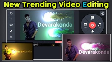 New Trending Video Editing Telugu | Fire Name Photo Editing | Kinemaster Video Editing | Kinemaster