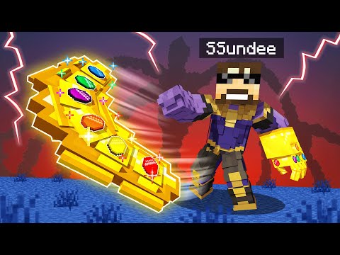 How To Craft The Thanos Boomerang in Minecraft (Insane Craft)