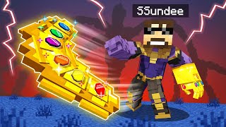 How To Craft The Thanos Boomerang in Minecraft (Insane Craft)