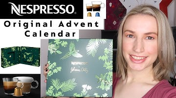 NESPRESSO Coffee Advent Calendar Unboxing 2021 | Original Capsules