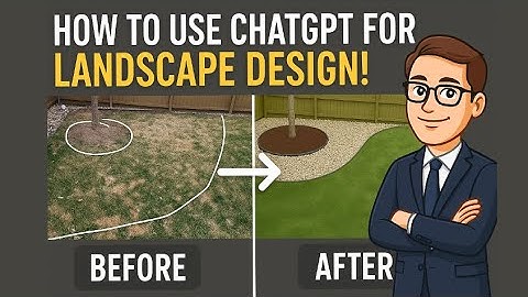 Using ChatGPT For FREE Landscape Design Made Easy! (Tutorial)