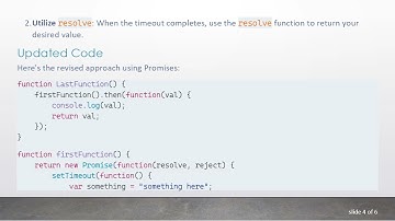 How to Add a Timeout Function Inside a JavaScript Function Before Return Value
