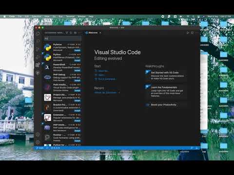 AAE2004 - GitHub Project - (Mac) VS Code, Git and Python Installation