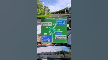 M65 Roundabout #blackburn with #darwen Services I #test center I 4th Exit I #learn  #roundabout