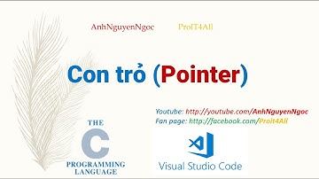 Bài 9.1. Giới thiệu về con trỏ (Pointer) trong lập trình C