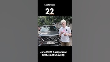 Ignou June 2024 Assignment status/ marks Problem and Solutions #ignouassignment