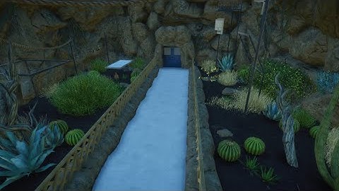 Planet Zoo Walkthrough Cave Exhibit Speed Build