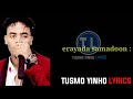 HEEA CUSUB QAMAR SUUGANI AROS MUNA NIMCAAN LYRICA BY TUSMO YIINHO 