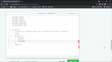 Hackerrank 30 days of code| Day 6| C++| solution and concepts