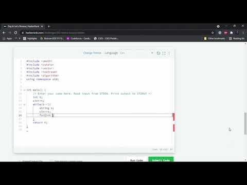 Hackerrank 30 days