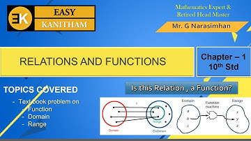 Unit-1: Relations Functions Part - 16 | TN New Syllabus 2020 | G Narasimhan