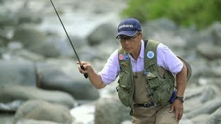 【釣り百景】#246 日本古来からの釣り「テンカラ」 美しき魚を求め岐阜の渓を歩く