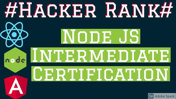 Hacker Rank Certification Node JS Intermediate