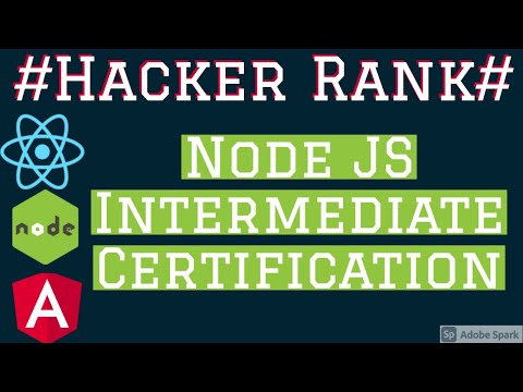 Hacker Rank Certification