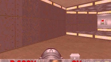 DOOM 2 | tricks | MAP24 | rocket jump to blue door