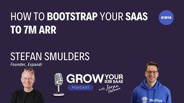 How Expandi grew in the early days of bootstrapping | Stefan Smulders