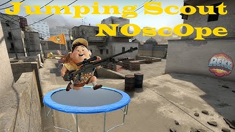 CSGO - Jumping scout noscope