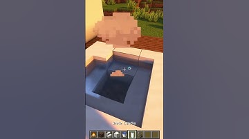 Minecraft: How to build a Hot Tub🛁
