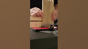 Can you make a Box Joint Jig smoother than this? #woodworking #diy #construction
