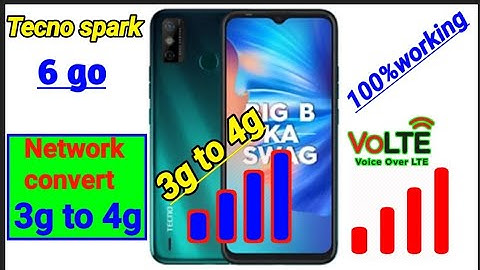 Tecno spark 6 go 4G Volte problem // how to solve 4g volte problem tecno spark 6 go