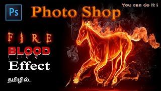 Blood and Fire text effect in Photoshop screenshot 4