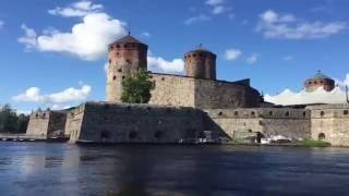 видео Что посмотреть?! Город Savonlinna крепость Olavinlinna.