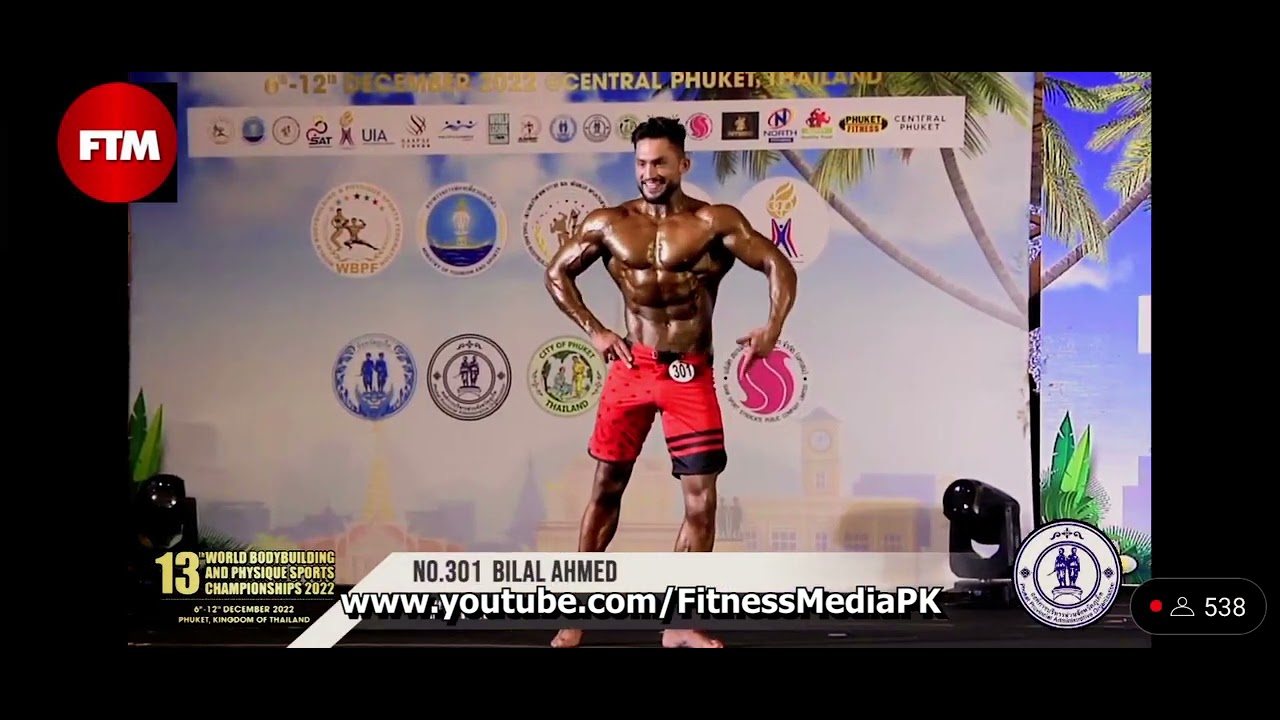 13th WORLD BODYBUILDING AND PHYSIQUE SPORTS CHAMPIONSHIPS 2022 | Syed ...