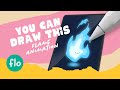 You can draw this flame in procreate  procreate animation tutorial for beginners