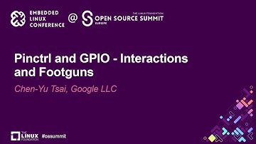 Pinctrl and GPIO - Interactions and Footguns - ChenYu Tsai, Google LLC