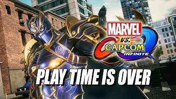 PLAY TIME IS OVER - Black Panther/Strider: Marvel Vs. Capcom Infinite (Online Matches)