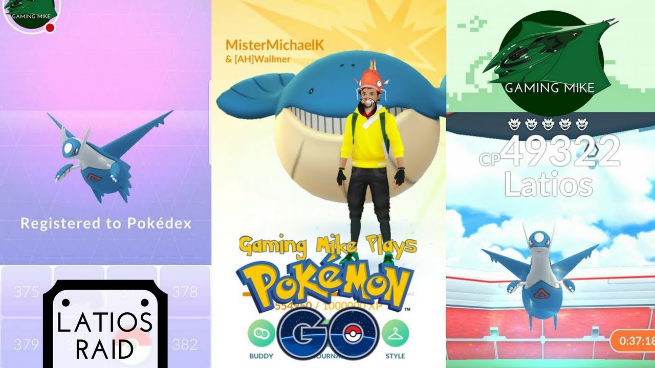 Latios Pokémon GO 30j – Compte Avec Latios – Jeu Mobile Android/iOS