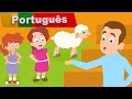 Mary tinha um cordeirinho | Mary Had a Little Lamb| rima infantil em português