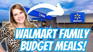 Walmart Budget Family Meals that are super easy to make | Cheap & Easy Budget Meals