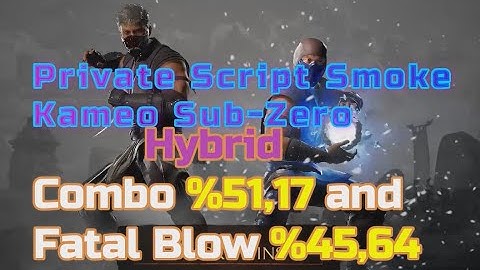 MK1 Smoke and Kameo Sub-Zero Combo | MK1 Script Cronus Zen/MAX