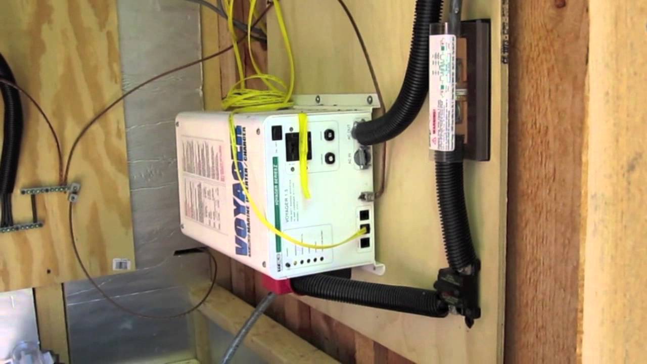 Off Grid Cabin - Solar Electric Power System overview ... electrical wiring diagram in house 