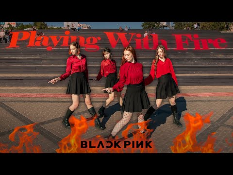 [K-POP IN PUBLIC] [ONE TAKE] BLACKPINK (블랙핑크) 불장난 (PLAYING WITH FIRE) dance cover by DESTINIES