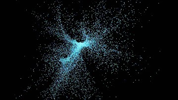 Particle simulation Blender 2.82