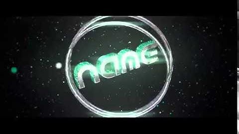 Free COLORED intro blender only - free template