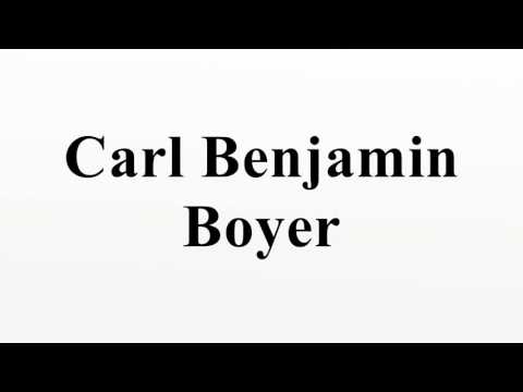Carl Benjamin Boyer