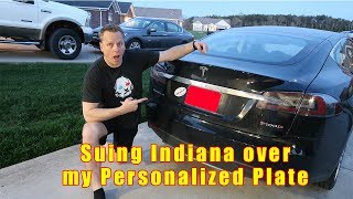 Indiana Won't give me the License plate I want! Indiana Won't give me the License plate I want!