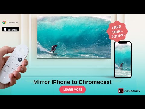 Chromecast Screen Mirroring iPhone & iPad to Smart TV | Tutorial | 2022