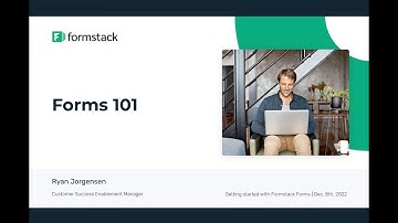 Getting started with Formstack Forms 101 Demo