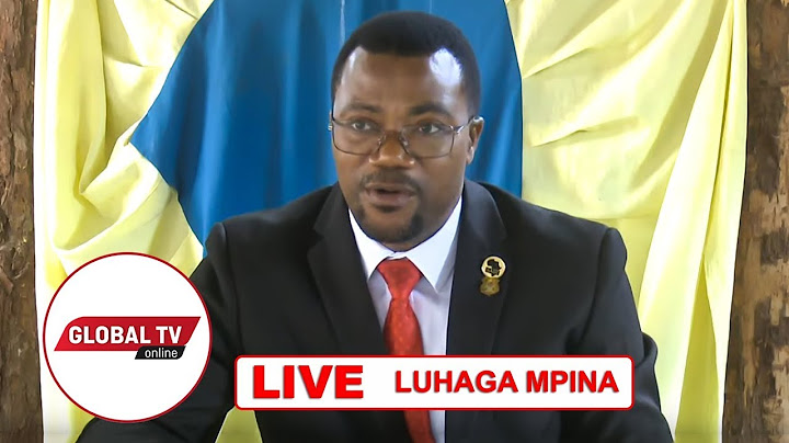 🔴#LIVE​​​​​: LUHAGA MPINA Azungumzia HATI CHAFU Zilizotolewa na CAG kwenye HALMASHAURI.