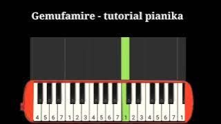 Download lagu Gemu Fa Mi Re - not angka pianika - tutorial pianika