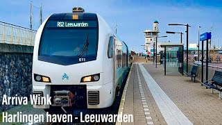 Cabinerit cabview Harlingen Haven - Leeuwarden Arriva Wink 611