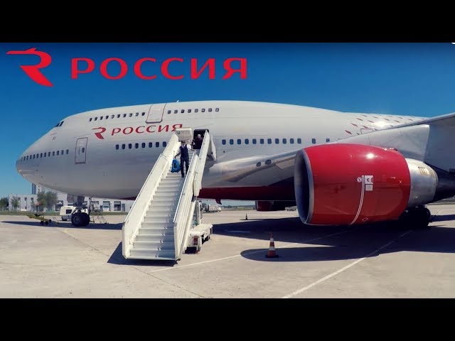 ROSSIYA ロシア航空 B747-400 1/400 ROSSIYA BOEING 747-400 / MOSCOW - SIMFEROPOL - YouTube