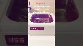 Sterilization Process of Dental Instruments in Dental Clinic
