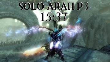 GW2: Solo Arah P3 [15:37]