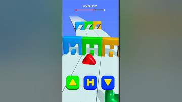 Best fun game ever (Blob Shifter 3D) level-5373 #games #shorts